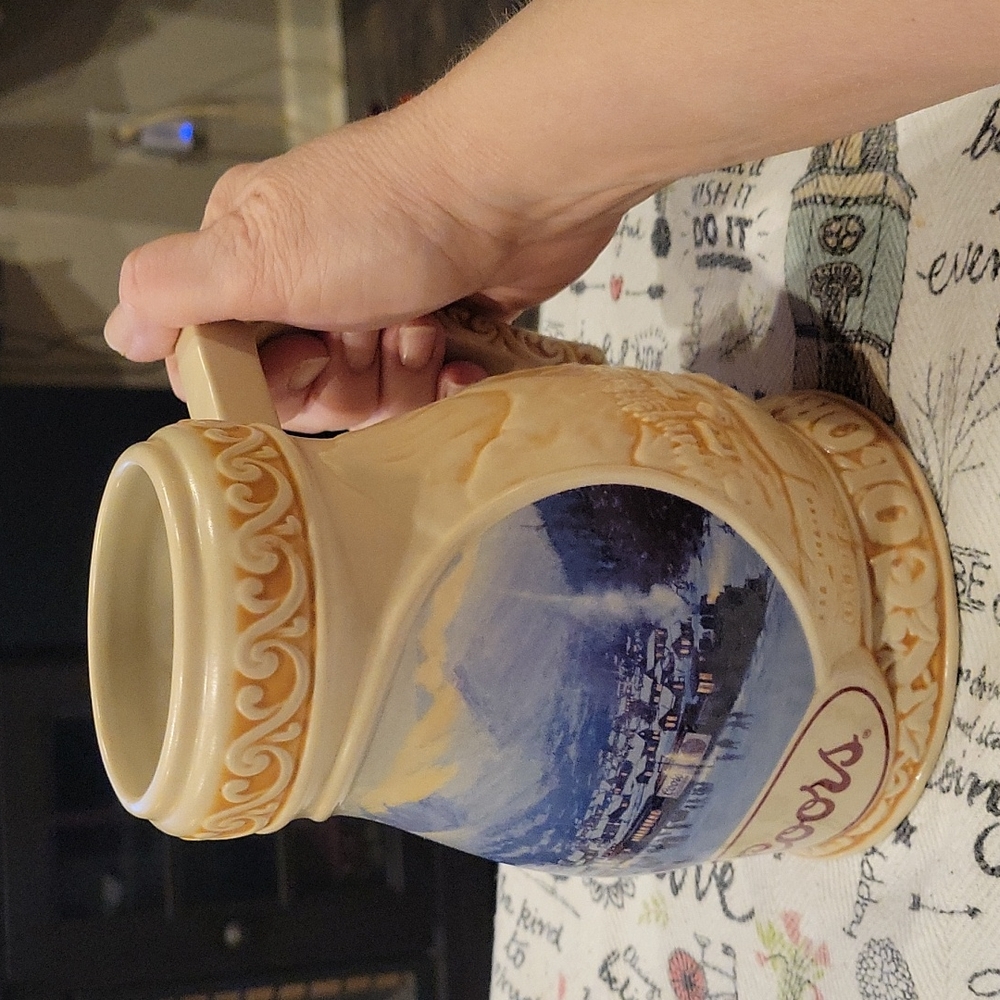 Coors Collectable Beer Stein,EUC,1999